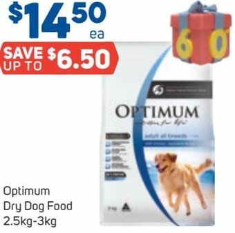 Foodland Optimum Dry Dog Food 2.5-3Kg offer