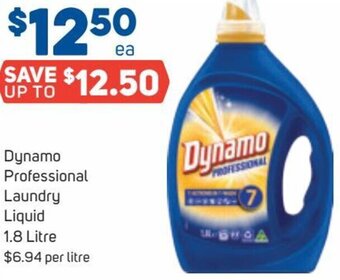 Foodland Dynamo Professional Laundry Liquid 1.8 Litre offer