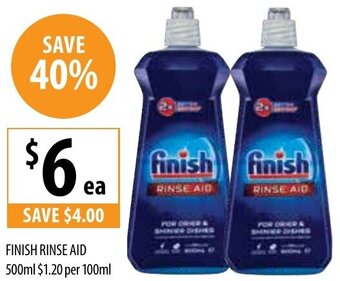 Supabarn Finish Rinse Aid 500ml offer