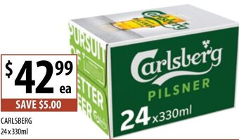 Supabarn Carlsberg 24 x 330ml offer