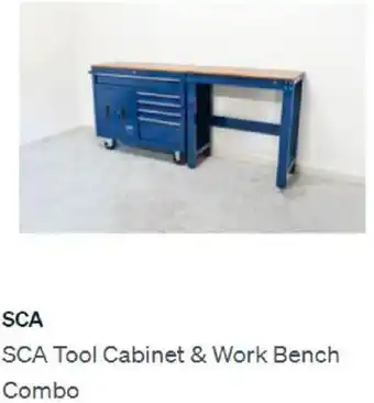 SuperCheap Auto SCA Tool Cabinet & Work Bench offer