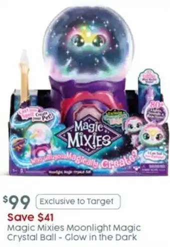 Target Magic Mixies Moonlight Magic Crystal Ball - Glow In The Dark offer