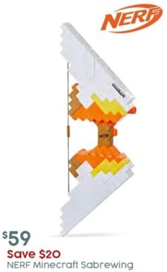 Target Nerf Minecraft Sabrewing offer