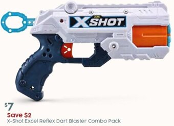 Target X-Shot Excel Reflex Dart Blaster Combo Pack offer