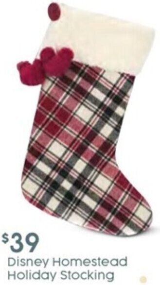 Target Disney Homestead Holiday Stocking offer