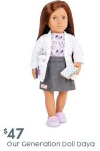 Target Our Generation Doll Daya offer