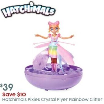 Target Hatchimals Pixies Crystal Flyer Rainbow Glitter offer