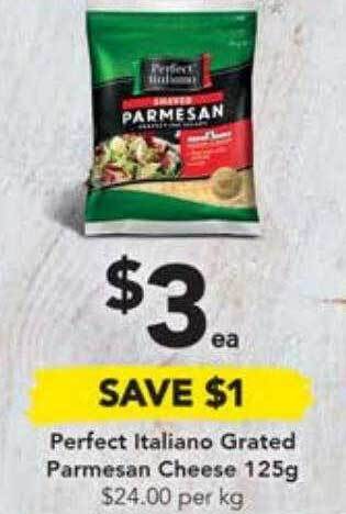 Drakes Perfect italiano grated parmesan cheese offer