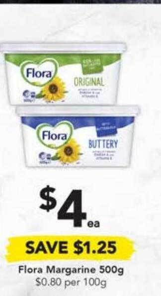 Drakes Flora margarine offer