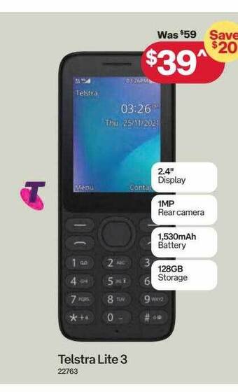 Australia Post Telstra lite 3 offer