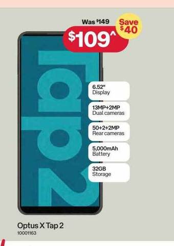 Australia Post Optus x tap 2 offer
