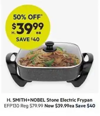 Harris Scarfe H. smith+nobel stone electric frypan offer