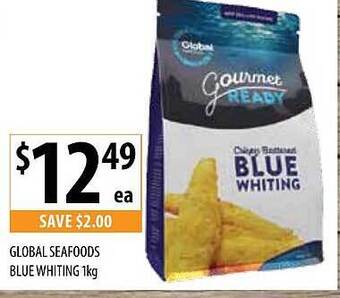 Supabarn Global seafoods blue whiting offer