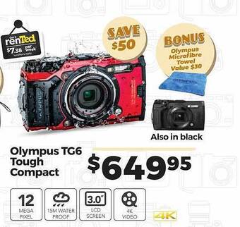 Teds Cameras Olympus tg6 tough compact offer