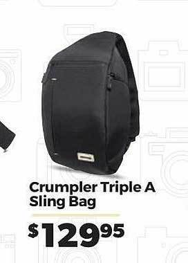 Teds Cameras Crumpler triple a sling bag offer