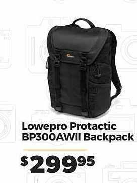 Teds Cameras Lowepro protactic bp300awii backpack offer