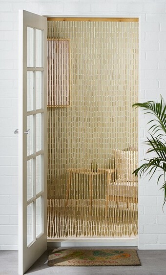 Spotlight 50% off bamboo door curtain offer