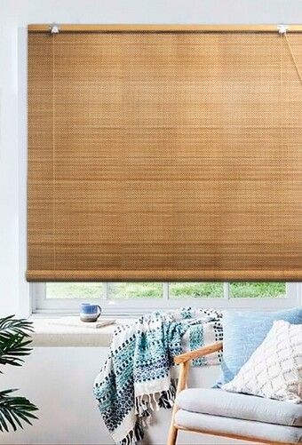 Spotlight 50% off bamboo roll up blinds offer