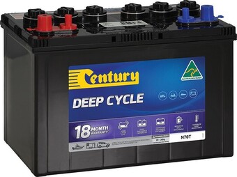 SuperCheap Auto Century n70t 102ah deep cycle battery offer