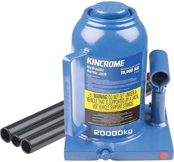 Kincrome 20000kg squat bottle jack offer at SuperCheap Auto