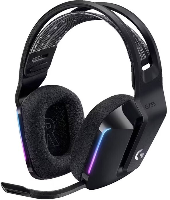 Logitech g733 lightspeed™ wireless gaming headset black offer at