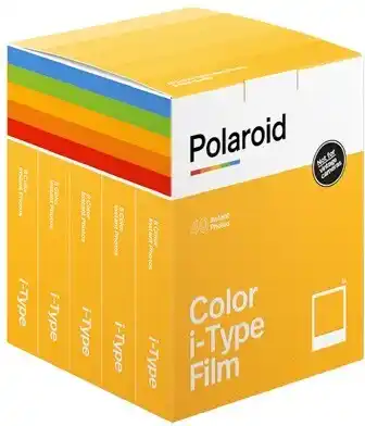 Officeworks Polaroid colour film i-type 40pk offer