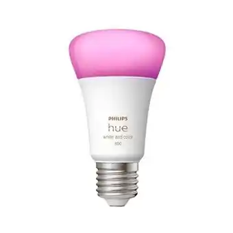 Officeworks Philips hue smart bulb 11w a60 e27 white/colour ambient offer