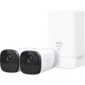 Officeworks Eufy cam 2 pro 2k home security system 2 pk offer