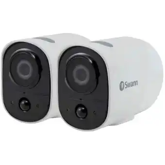 Officeworks Swann xtreem security camera 2 pack offer