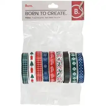 Born 9 pack assorted ribbons