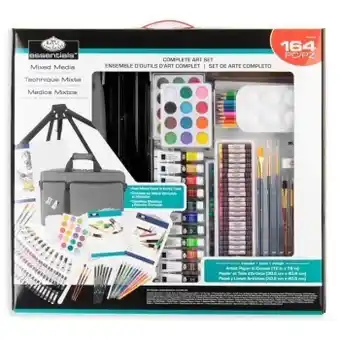 Officeworks New royal & langnickel mixed media box 164 pieces offer