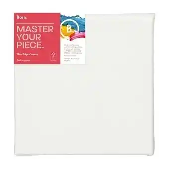 Officeworks Born thin edge canvas 16x20" offer
