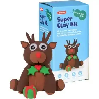 Officeworks Kadink christmas super clay kit reindeer offer