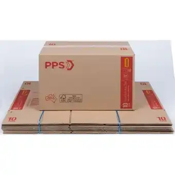 Officeworks Pps 10 pack moving boxes offer