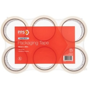Officeworks Pps 6 pack packaging tape offer