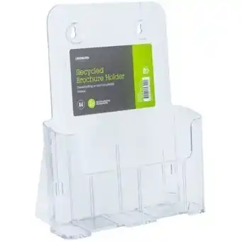 Officeworks J.burrows a4 recycled content brochure holder portrait offer