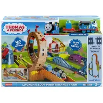 BIG W New fisher-price thomas & friends launch & loop maintenance yard offer
