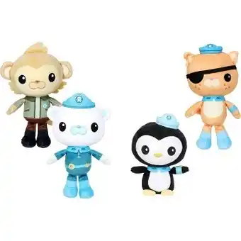 BIG W Octonauts assorted above & beyond plush cuddly toys 20cm offer