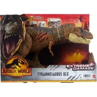 BIG W New jurassic world dominion extreme damage tyrannosaurus rex offer