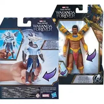BIG W New marvel studios black panther assorted wakanda forever figures 15cm offer
