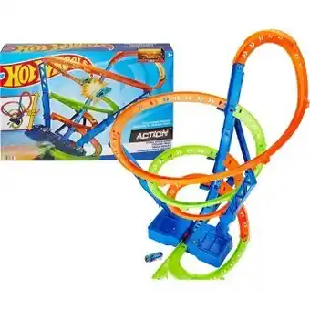 BIG W New hot wheels action spiral speed crash offer