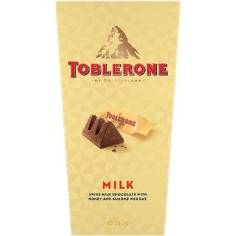 BIG W Toblerone milk gift box 240g offer