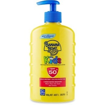 BIG W Banana boat kids sunscreen lotion pump spf50+ 400g offer