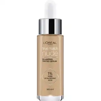 BIG W L’oréal paris true match nude plumping serum #2-3 - light offer