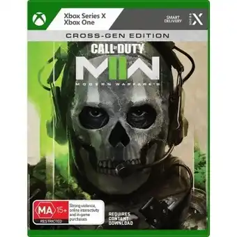 BIG W Xbox series x call of duty modern warfare 2 offer