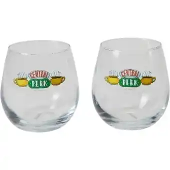 BIG W Friends 2-piece stemless glass set 500ml offer