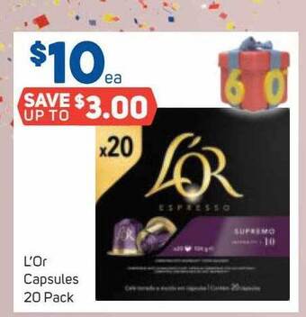 L'or capsules