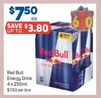 Foodland Red bull energy drink offer