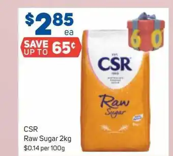 Foodland Csr raw sugar offer
