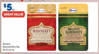 Foodland Riviana basmati rice offer